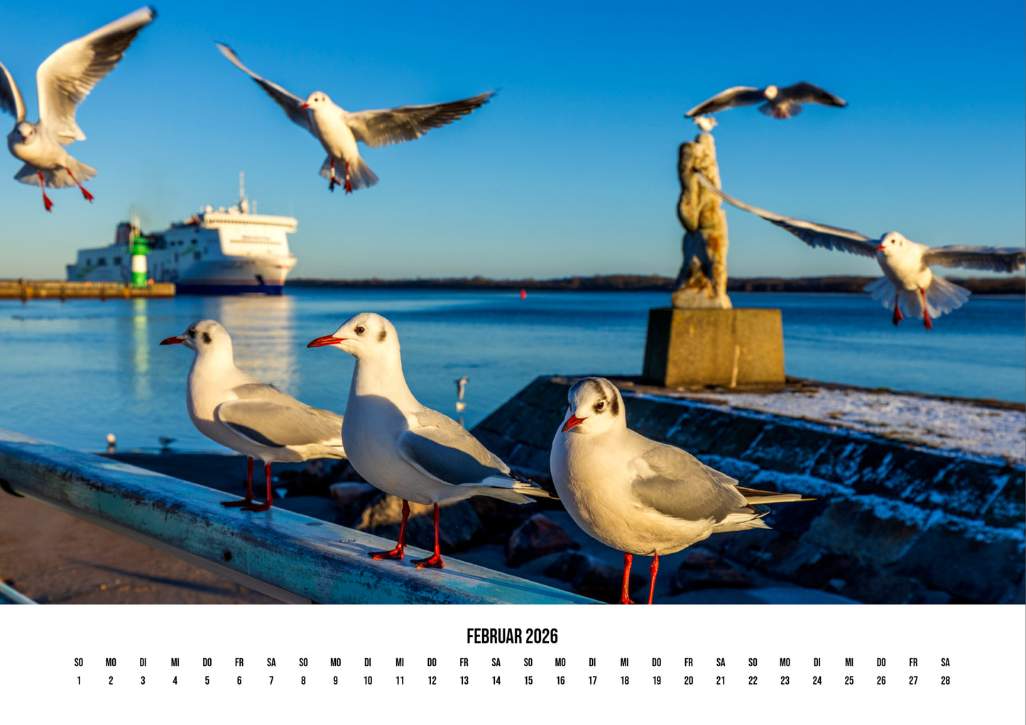 Travemünde – Ostsee im Light 2026 | Fotokalender A3 Querformat