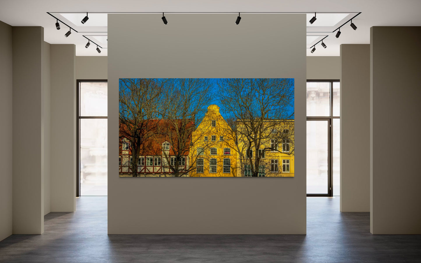 Lübeck Altstadt, historische Häuser Lübeck, Hansestadt Lübeck, Giebelhäuser, Architekturfotografie, Fine Art Fotografie, Lübeck Wandbild, Schleswig-Holstein, Altstadtfotografie, norddeutsche Architektur, Lübeck Kunst, Constantin Ticu Fotografie.