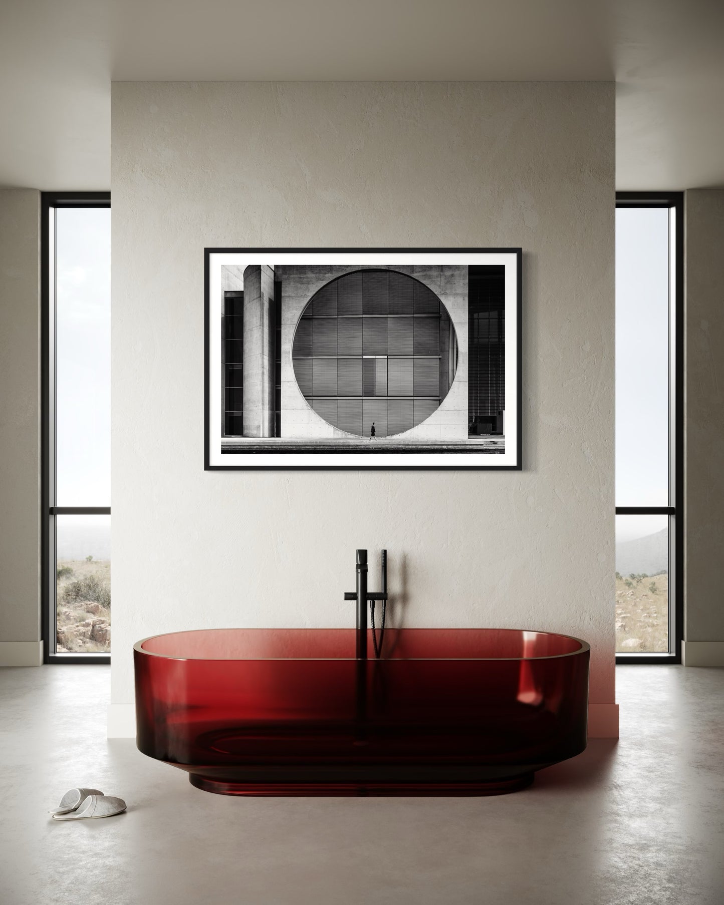 Fine Art Fotografie - Reisender im Unendlichen