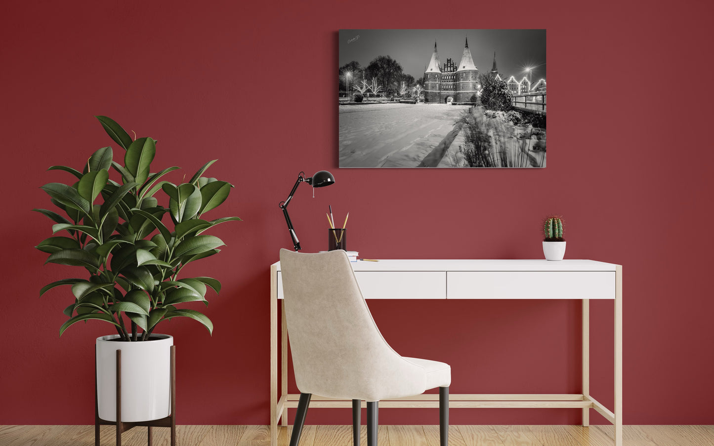 Lübeck - Holstentor - Winter II