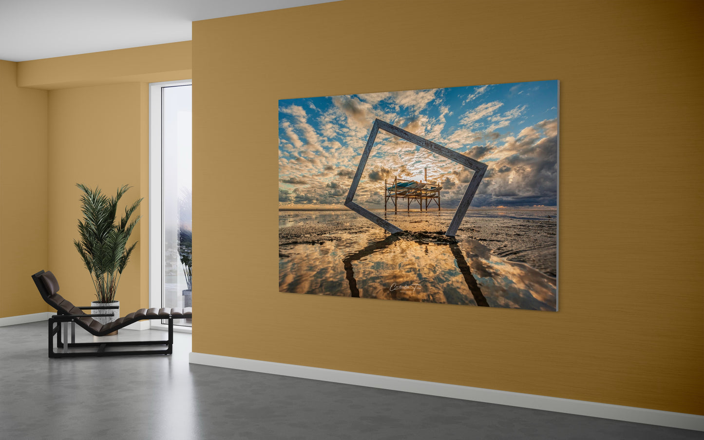 Bilderrahmen  - Insel Borkum ( 2021 )