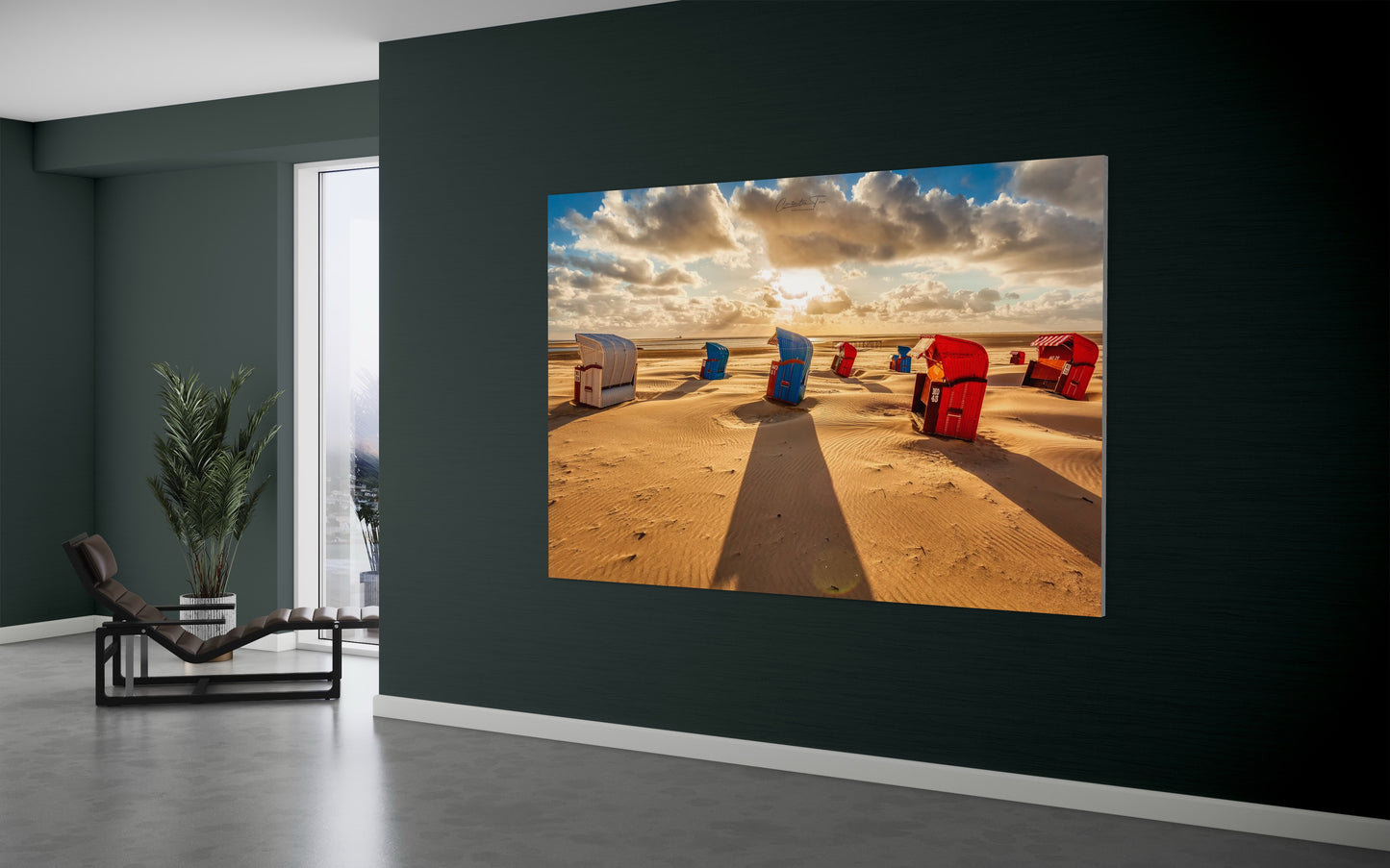 Nach dem Sturm   - Insel Borkum ( 2020 )