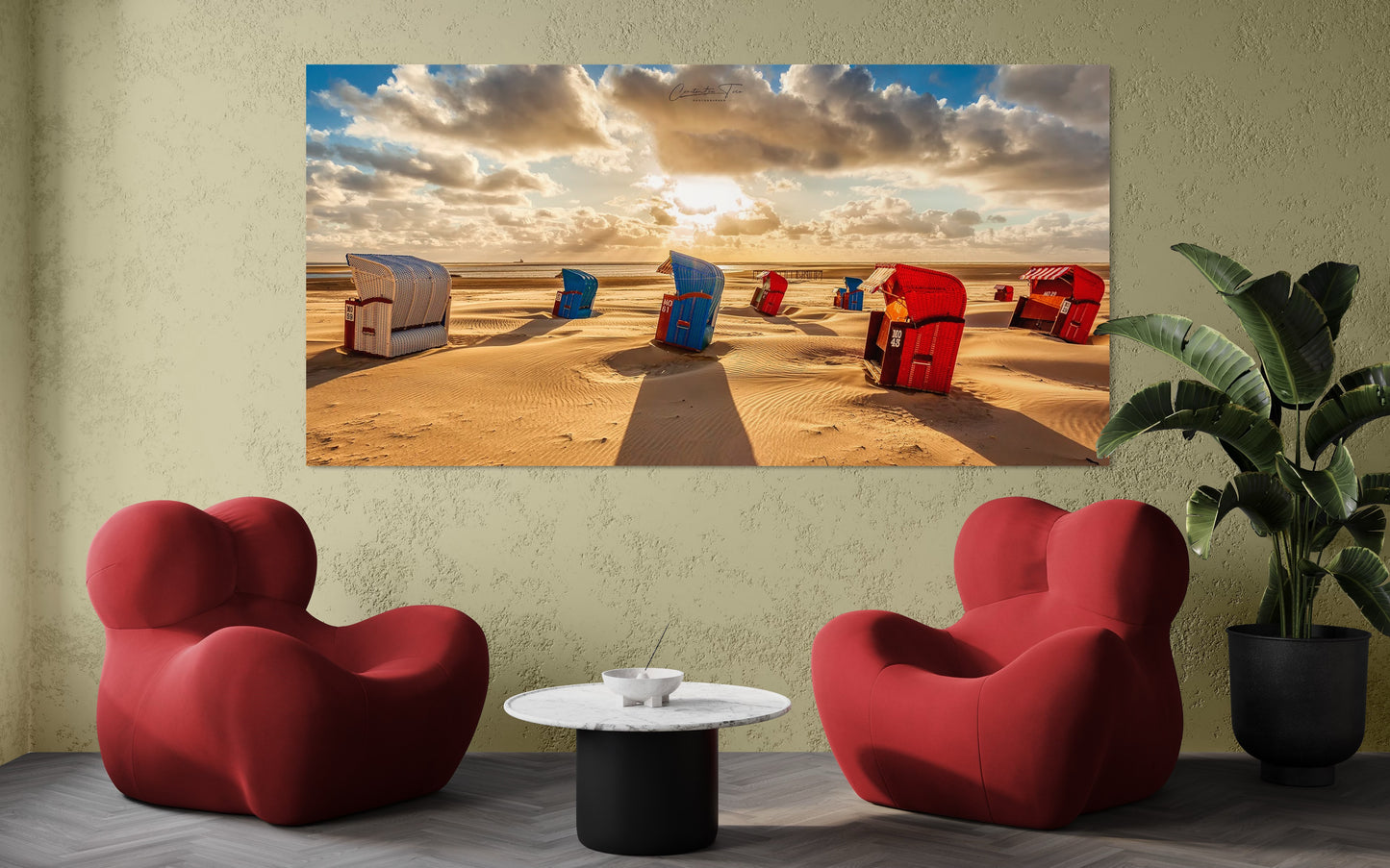 Nach dem Sturm   - Insel Borkum ( 2020 )