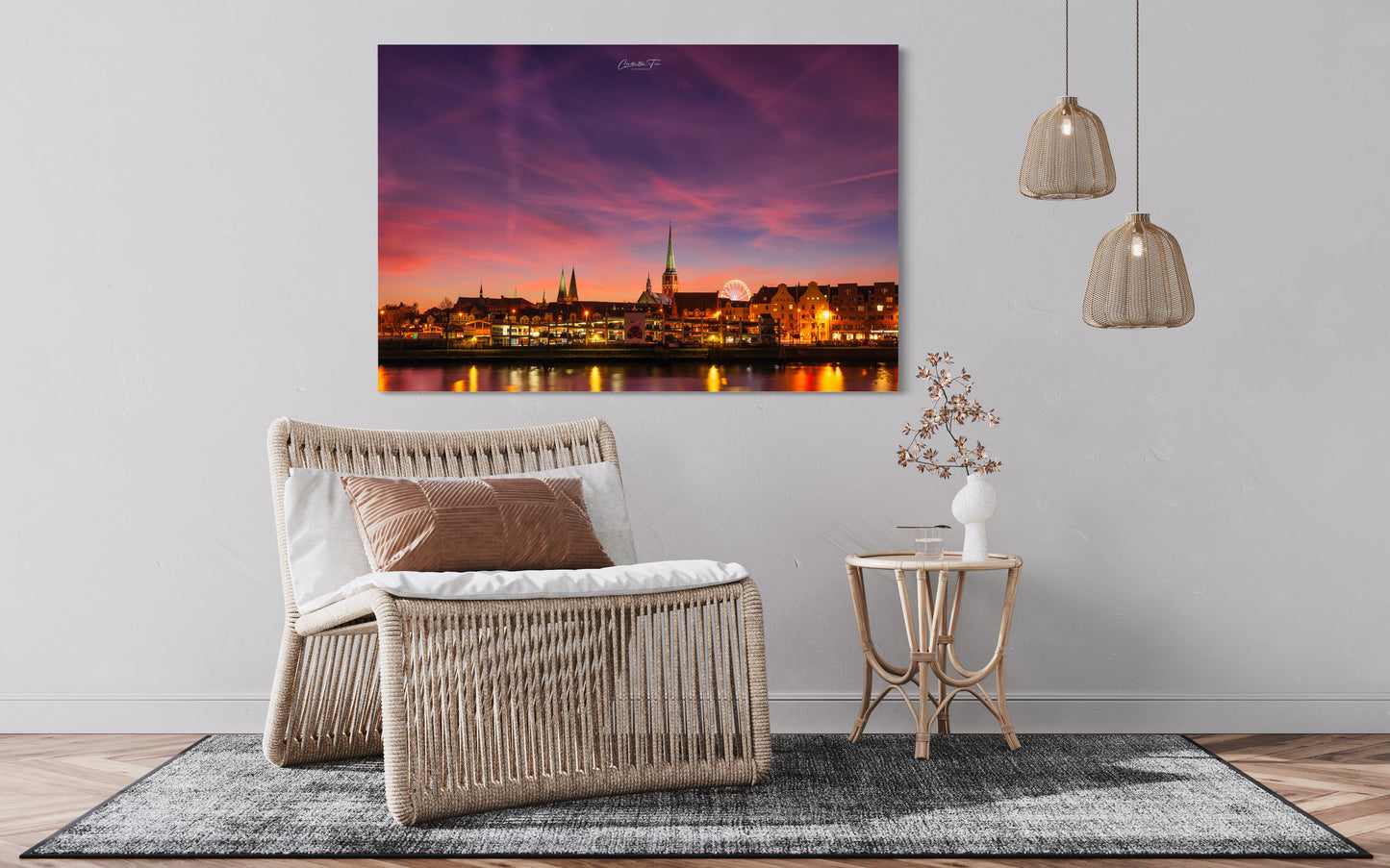 Lübeck - Sonnenuntergang