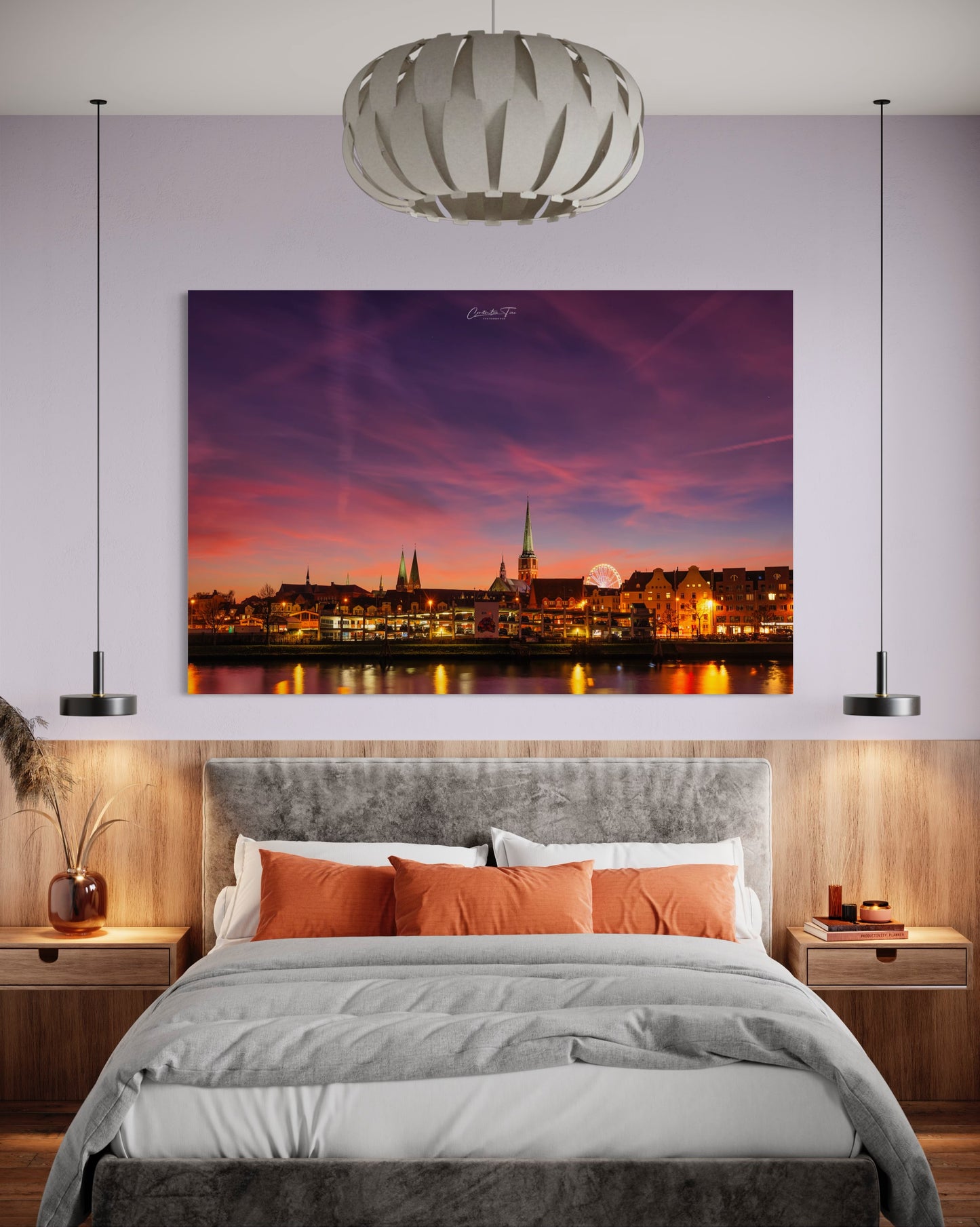 Lübeck - Sonnenuntergang