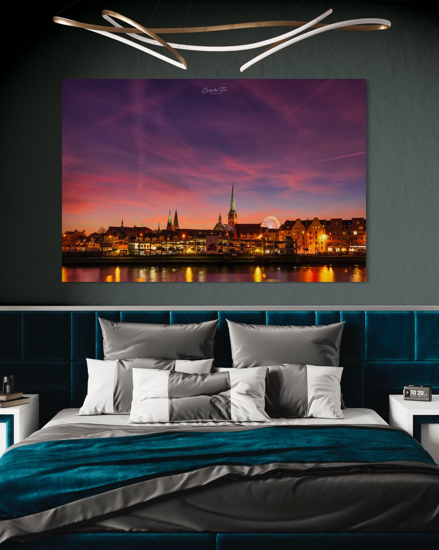 Lübeck - Sonnenuntergang