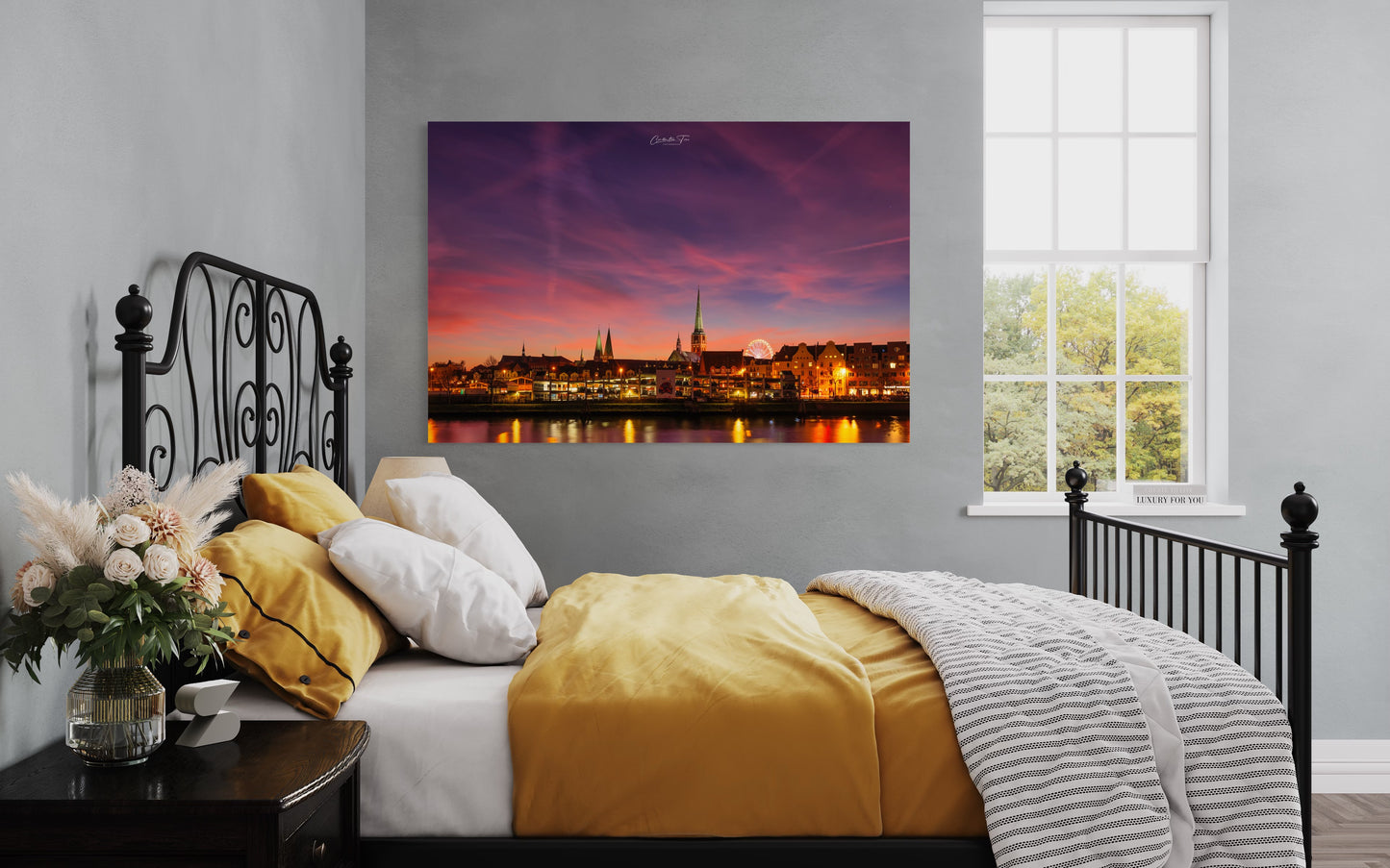 Lübeck - Sonnenuntergang