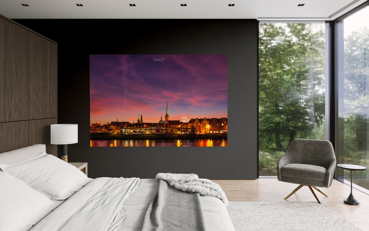Lübeck - Sonnenuntergang