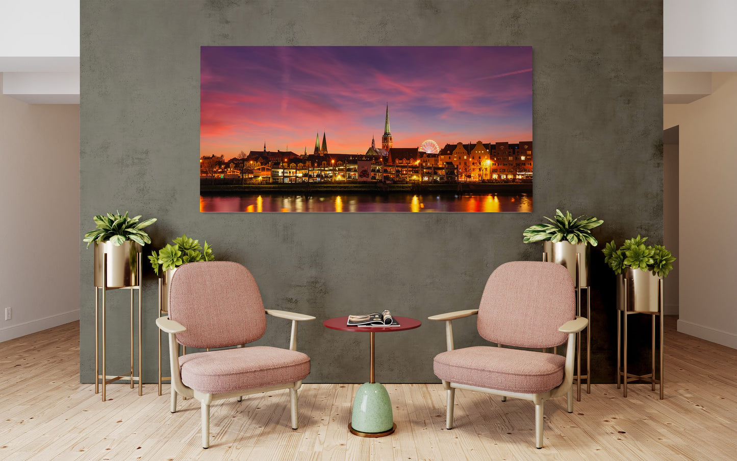 Lübeck - Sonnenuntergang