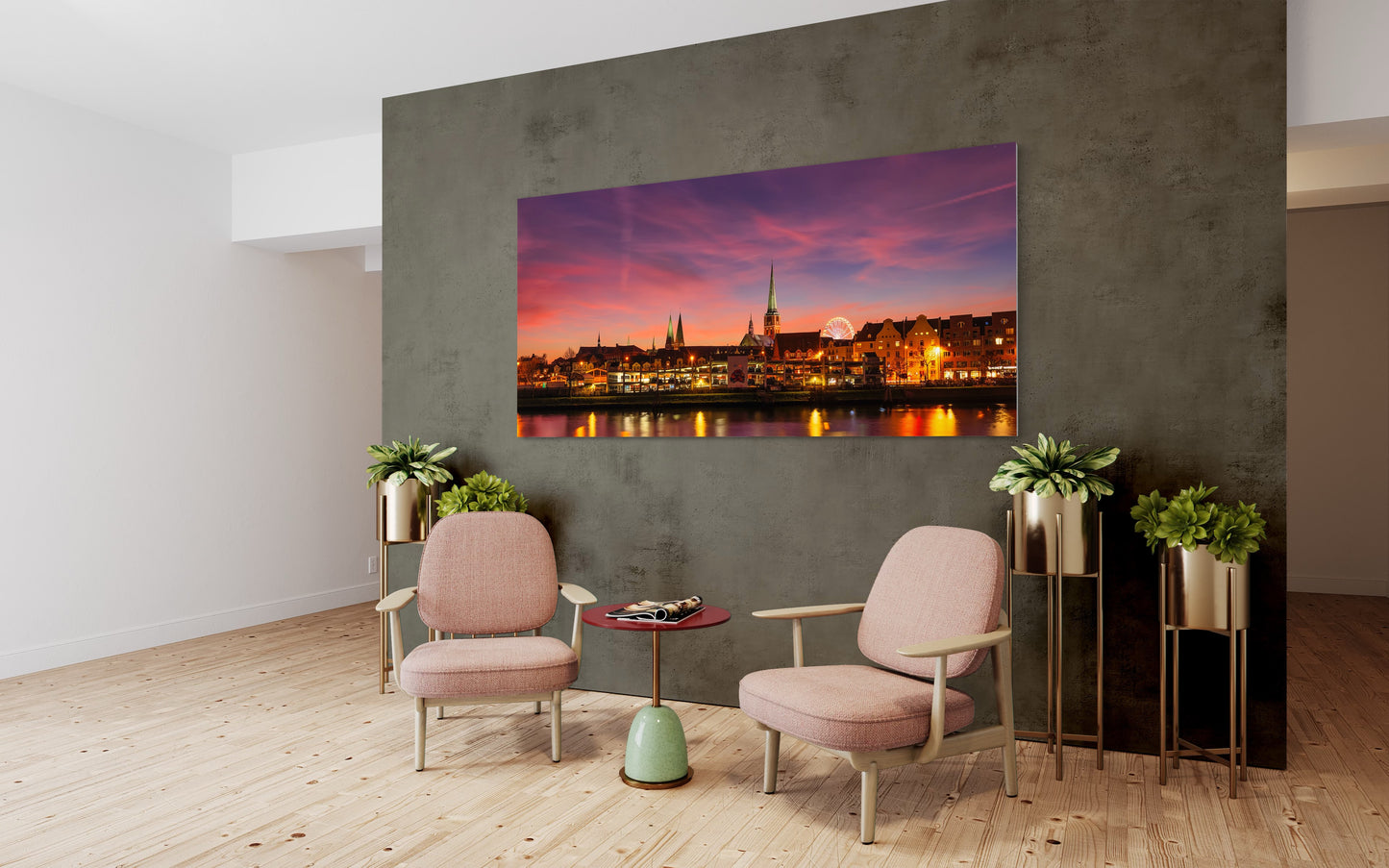 Lübeck - Sonnenuntergang