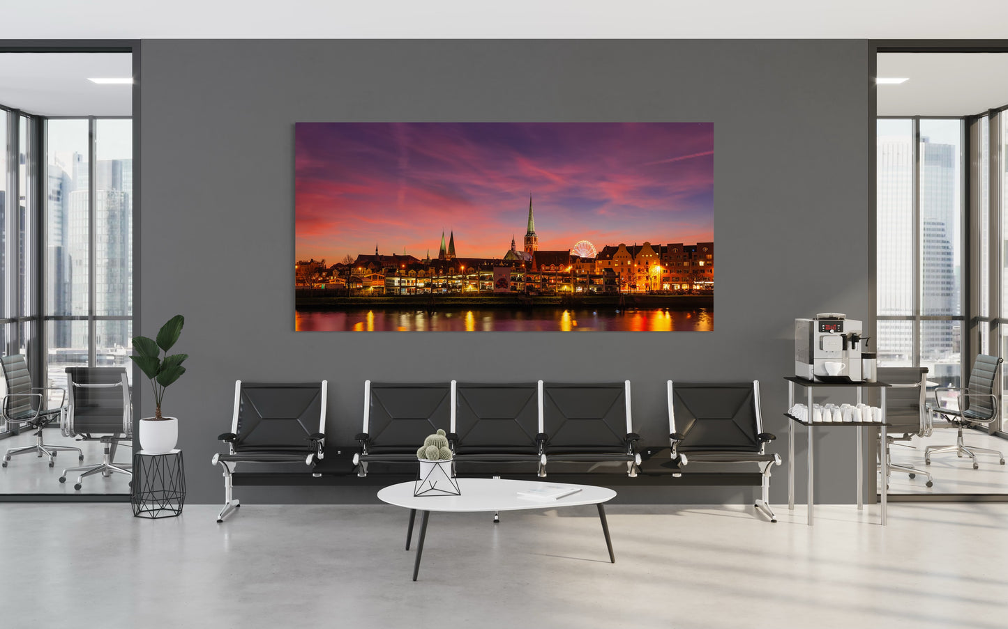 Lübeck - Sonnenuntergang