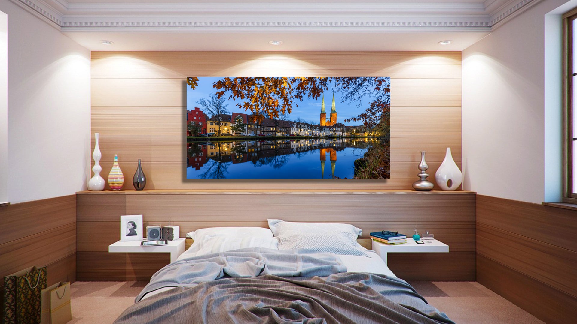 Poster, Foto auf Leinwand, Holz, Acrylglas, Alu-Dibond, Fine Art Foto -UNIKAT Foto - Lübeck - Schleswig-Holstein