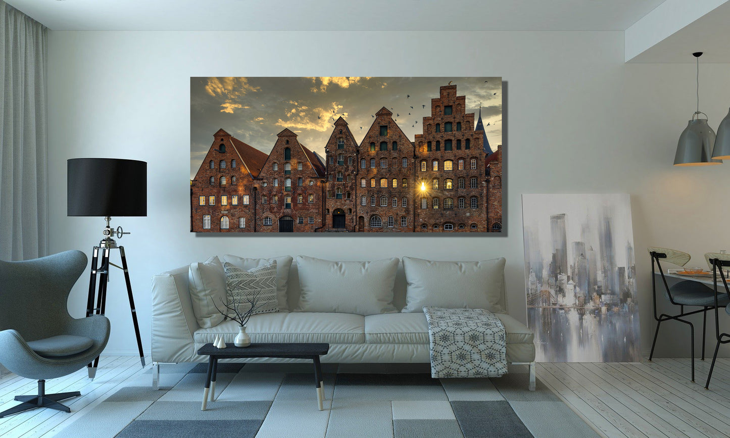 Poster, Foto auf Leinwand, Holz, Acrylglas, Alu-Dibond, Fine Art Foto -UNIKAT Foto - Lübeck - Schleswig-Holstein