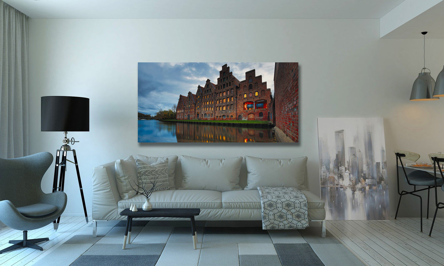 Poster, Foto auf Leinwand, Holz, Acrylglas, Alu-Dibond, Fine Art Foto -UNIKAT Foto - Lübeck - Schleswig-Holstein