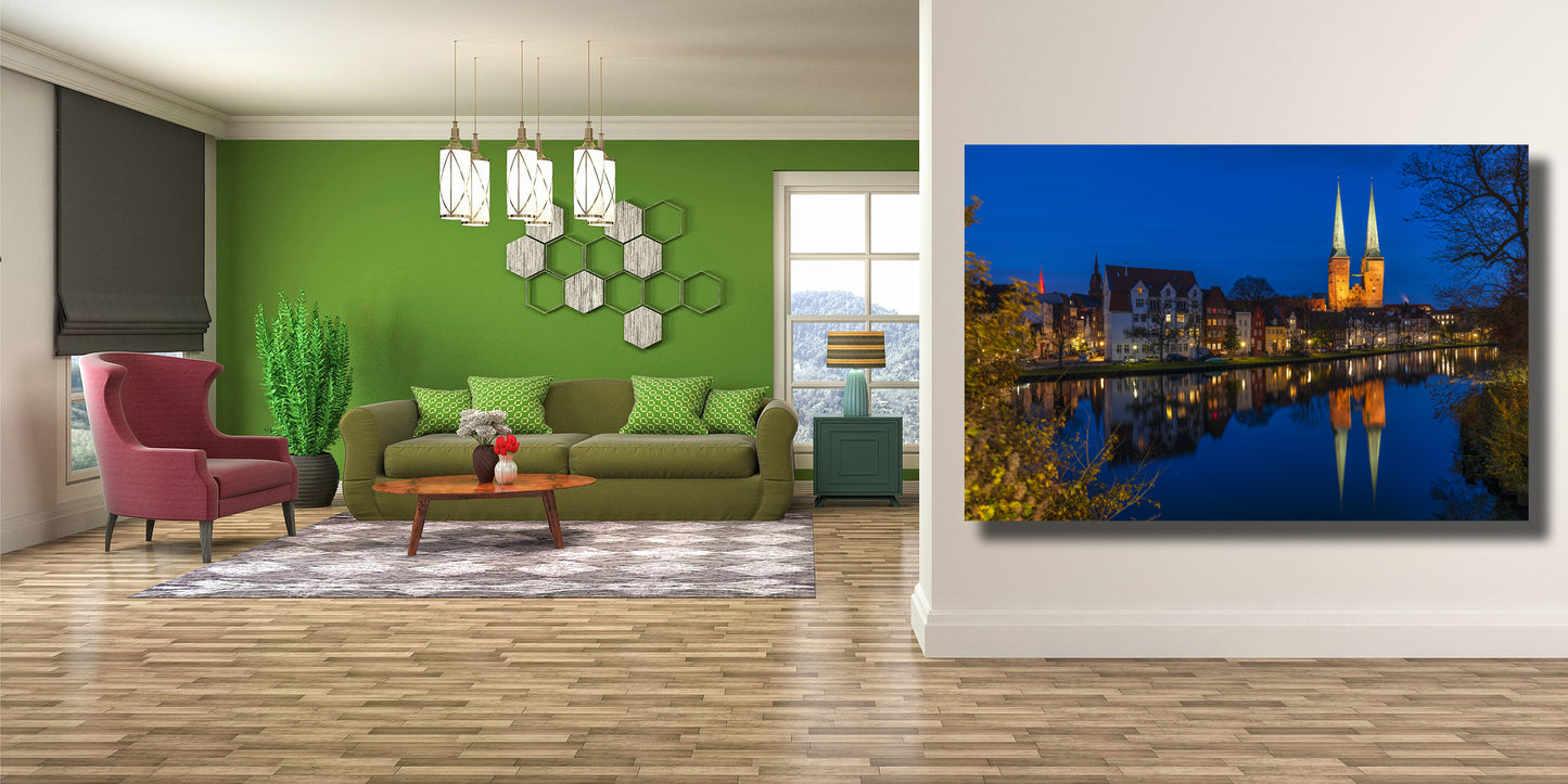 Lübeck - Der Lübecker Dom - Abendansicht II