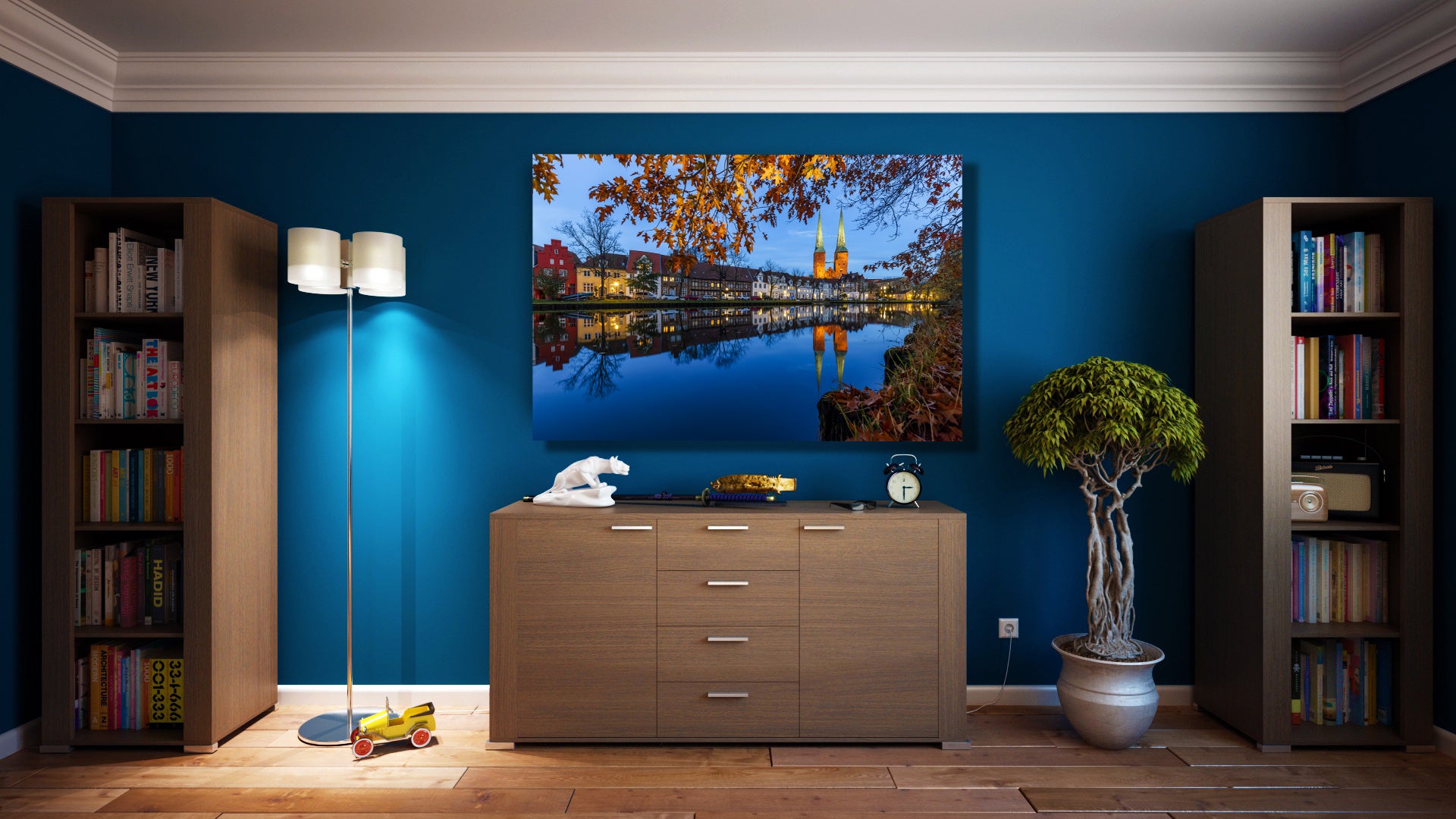 Poster, Foto auf Leinwand, Holz, Acrylglas, Alu-Dibond, Fine Art Foto -UNIKAT Foto - Lübeck - Schleswig-Holstein