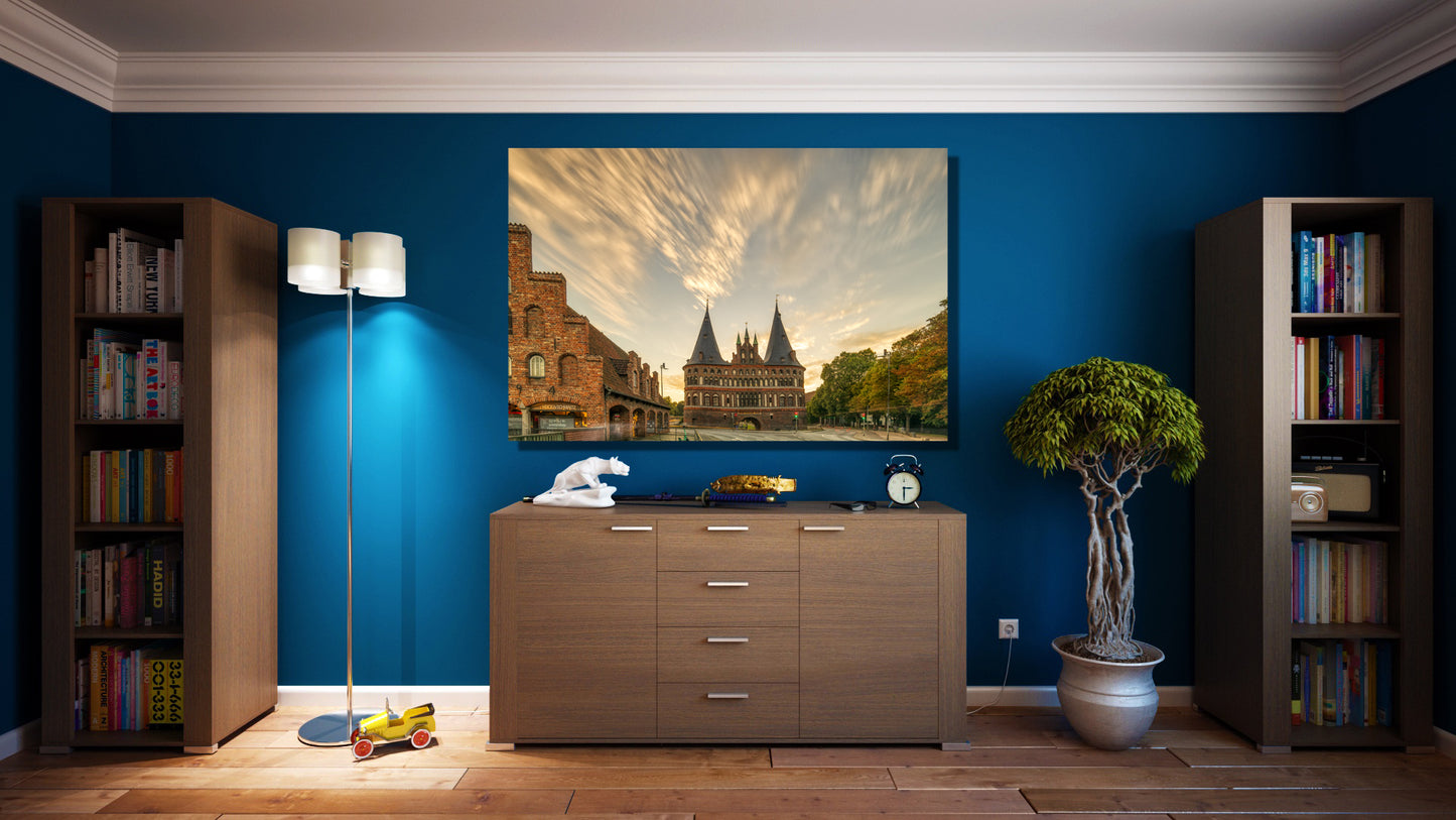 Poster, Foto auf Leinwand, Holz, Acrylglas, Alu-Dibond, Fine Art Foto -UNIKAT Foto - Lübeck - Schleswig-Holstein