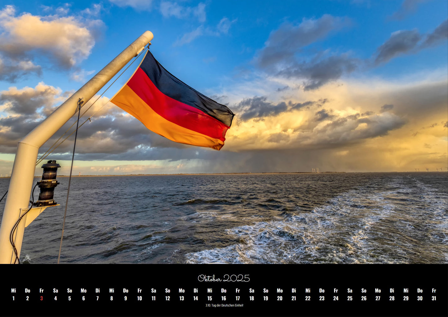 Die Magie der Insel Borkum - A3 Wandkalender 2025