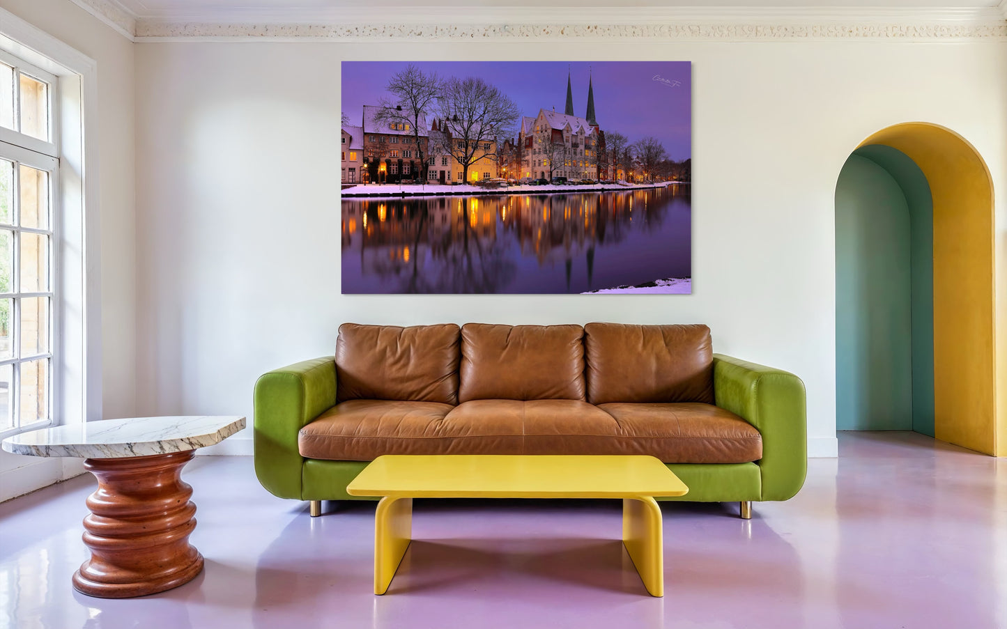 Lübeck – Die blaue Stunde am stillen Wasser