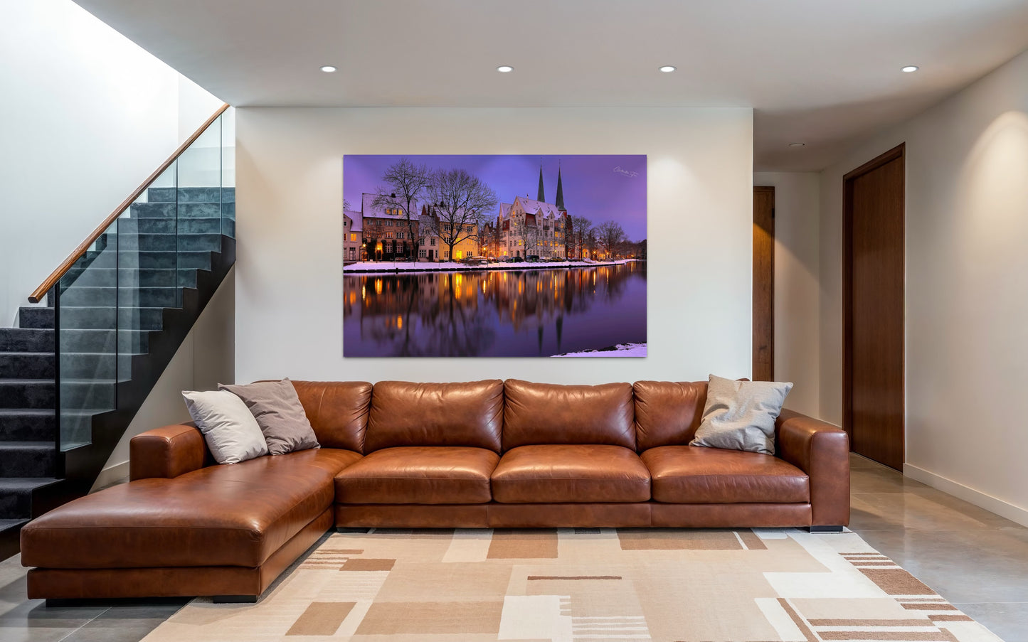 Lübeck – Die blaue Stunde am stillen Wasser