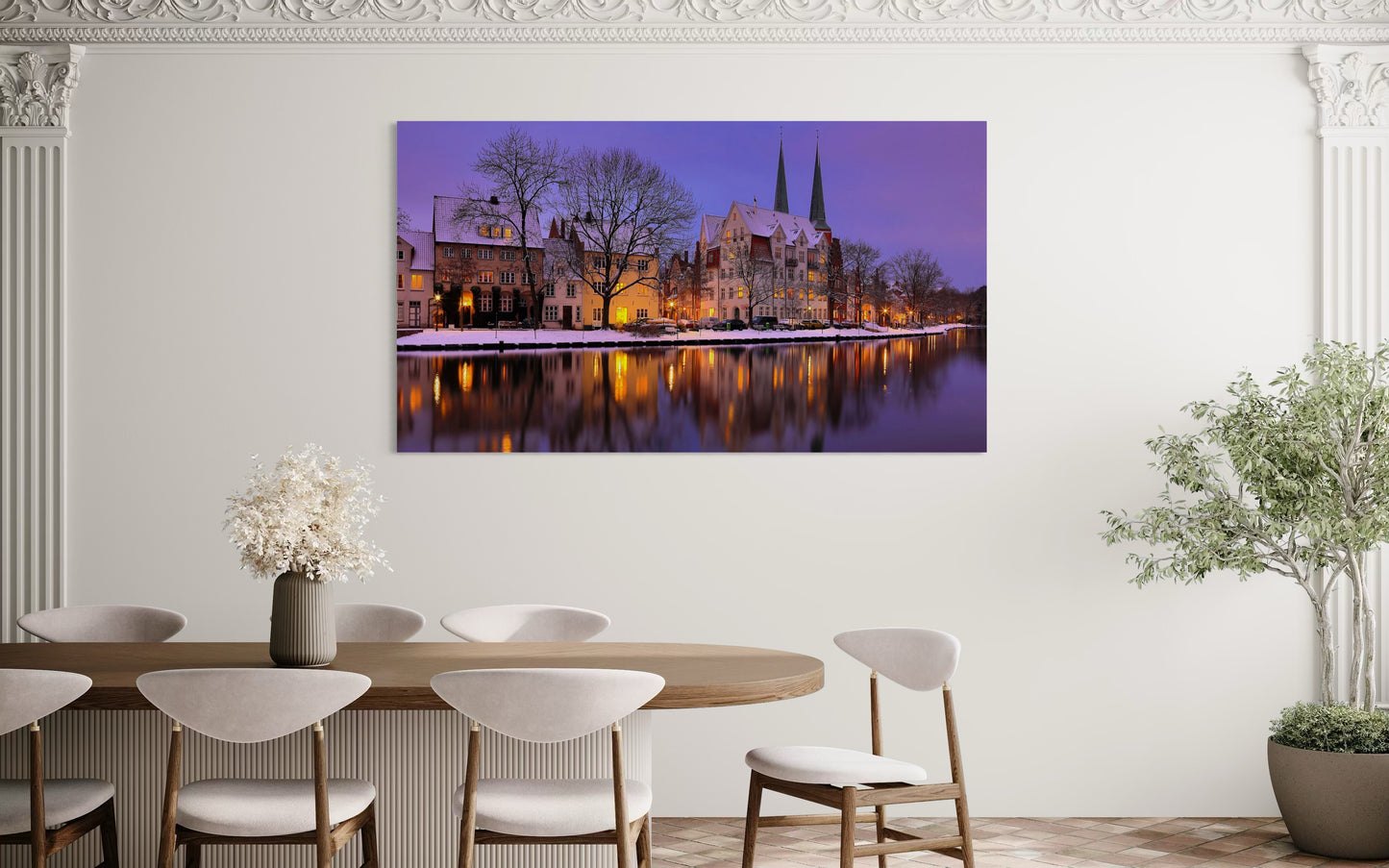 Lübeck – Die blaue Stunde am stillen Wasser