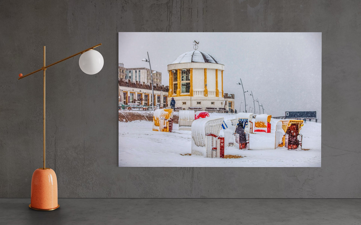 April, der Winter gespielt hat – Borkum