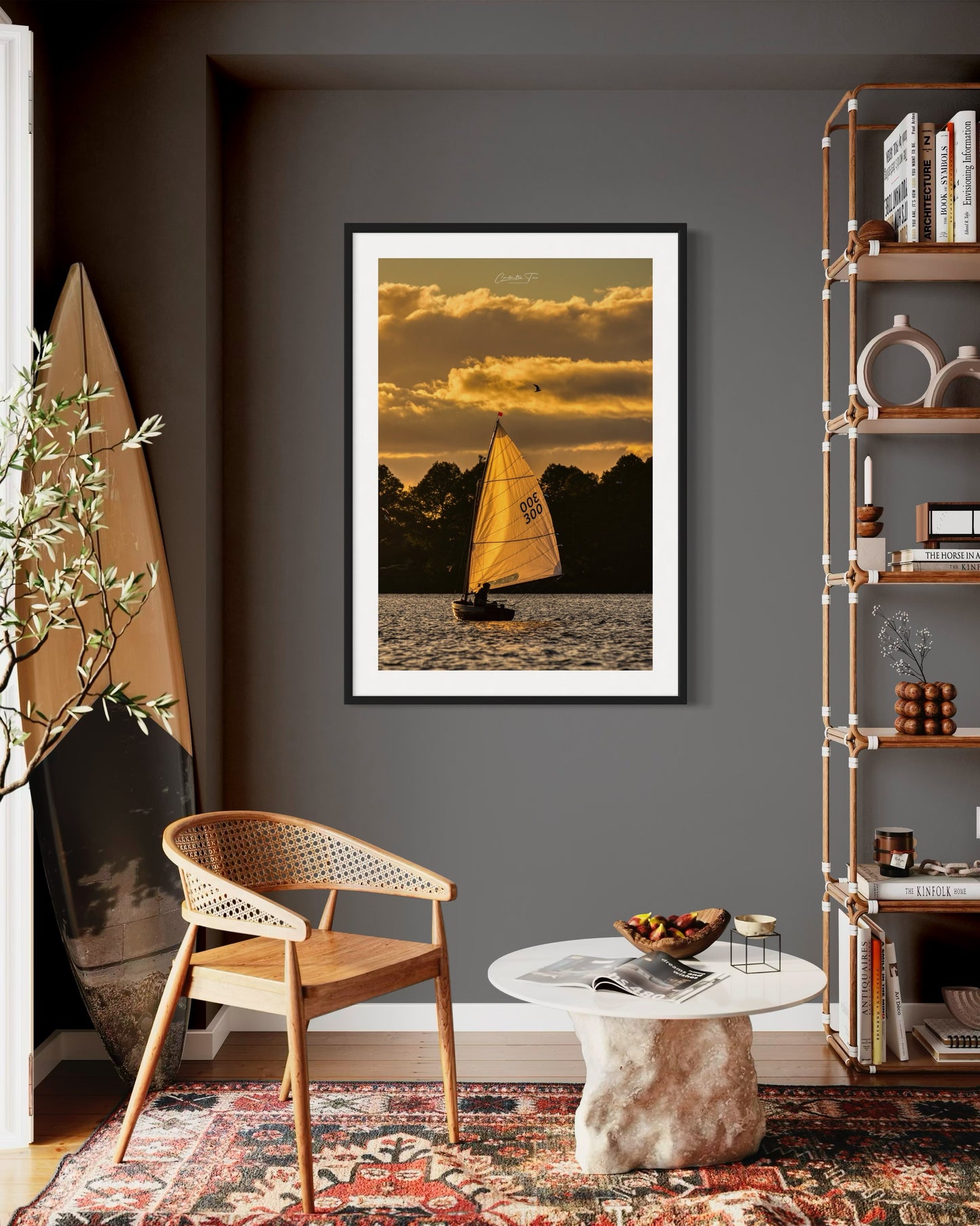 Fine Art Print / Die Reise des Herzens zum Horizont der Stille