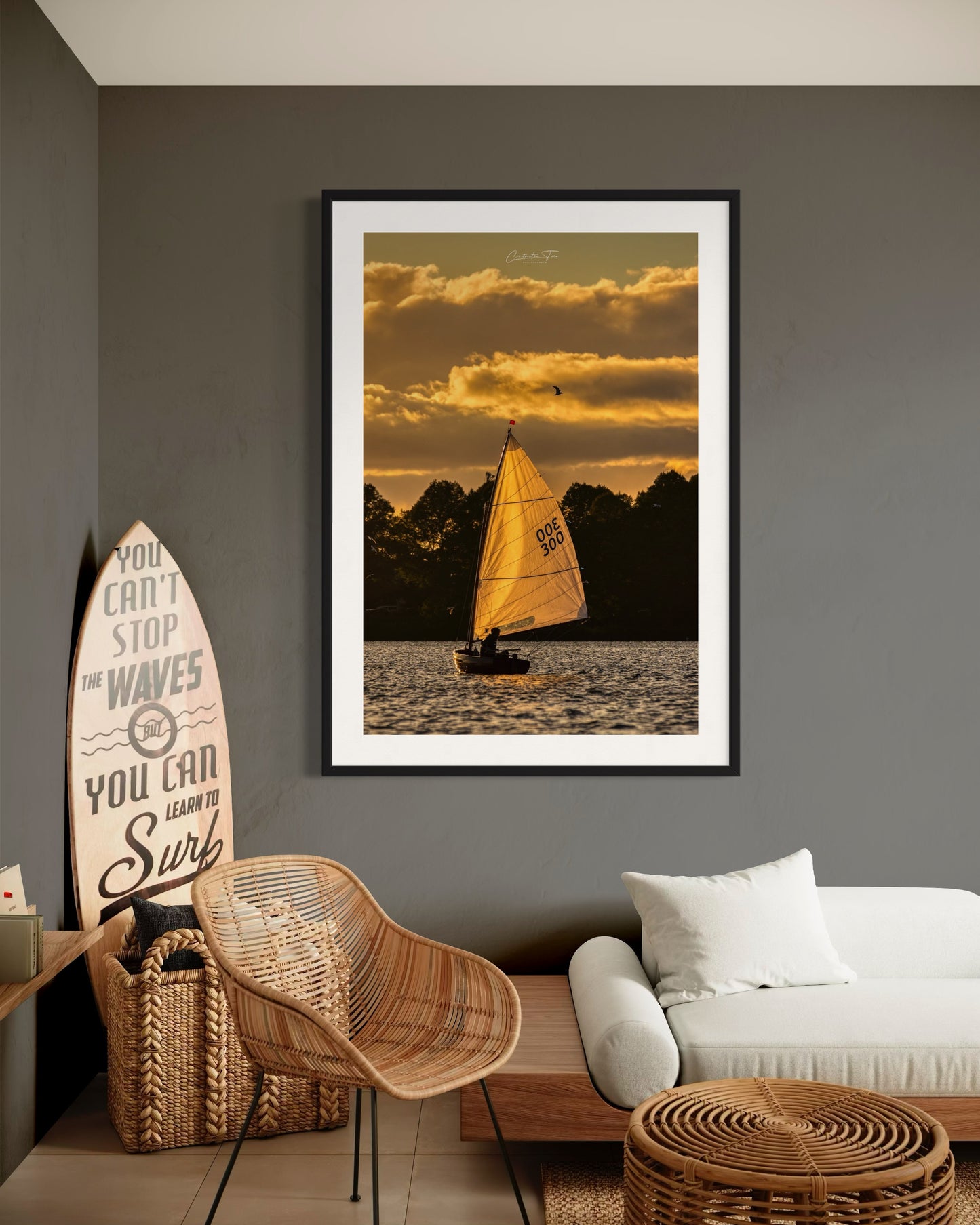 Fine Art Print / Die Reise des Herzens zum Horizont der Stille