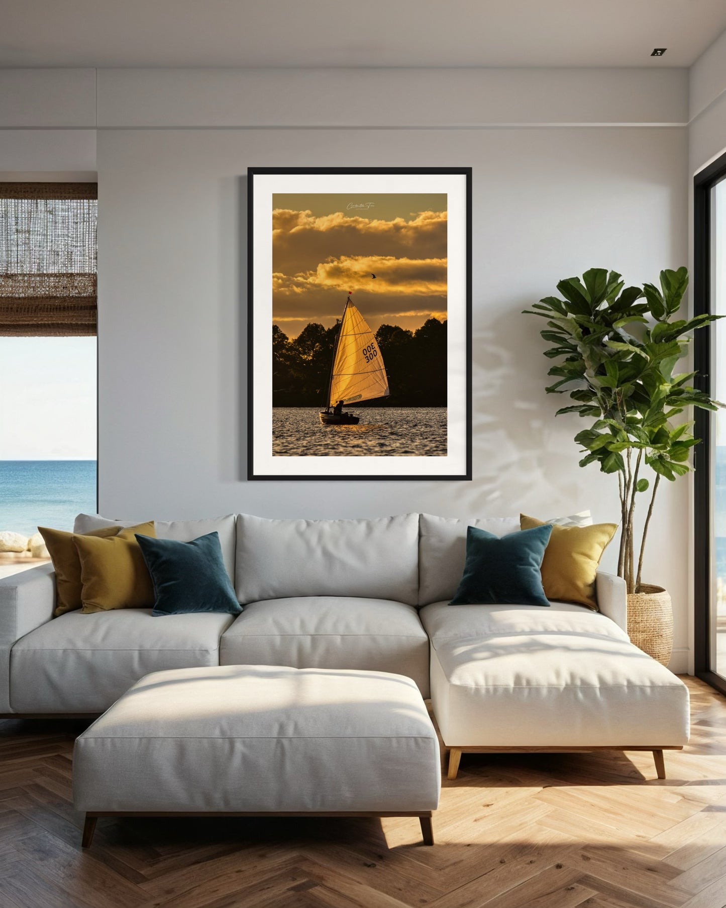 Fine Art Print / Die Reise des Herzens zum Horizont der Stille