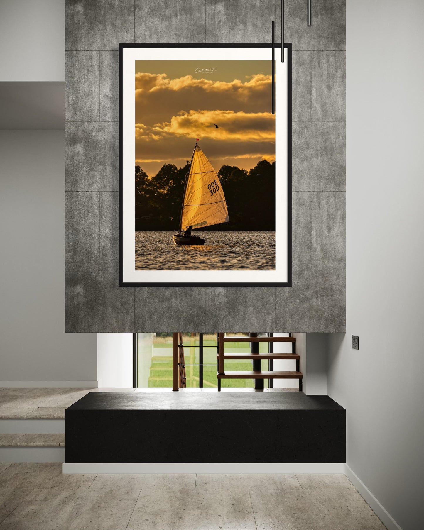 Fine Art Print / Die Reise des Herzens zum Horizont der Stille