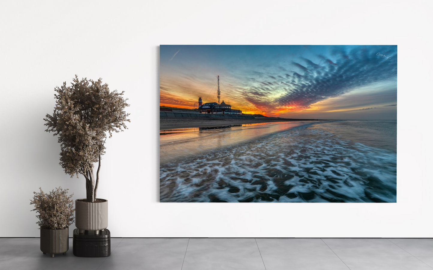 Sonnenaufgang bei der Heimlichen Liebe – Borkum