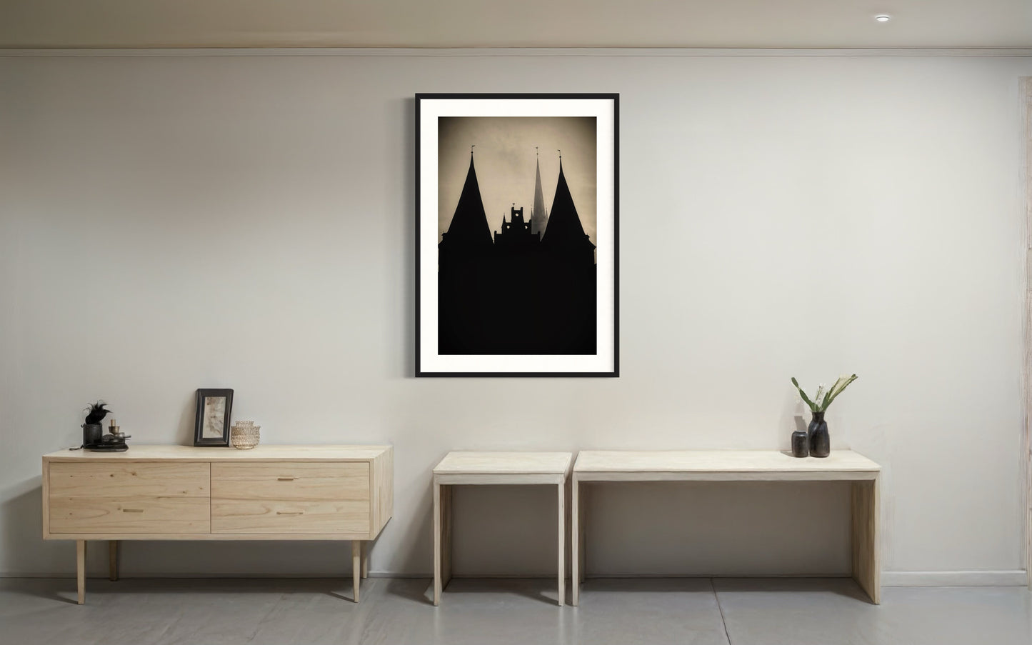 Fine Art Print - Die Silhouetten der Geschichte / Lübeck