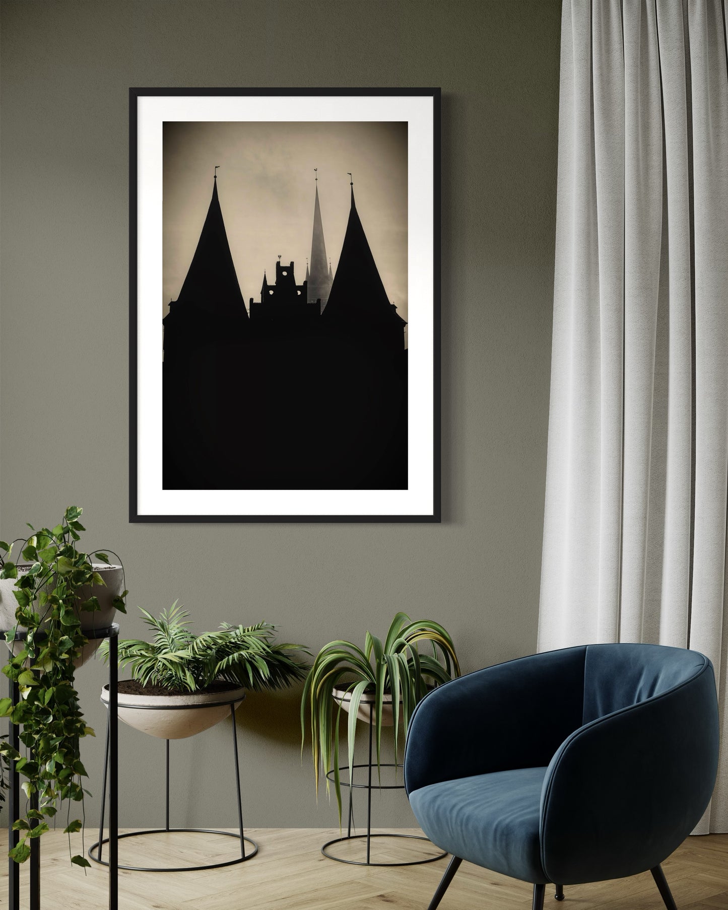 Fine Art Print - Die Silhouetten der Geschichte / Lübeck