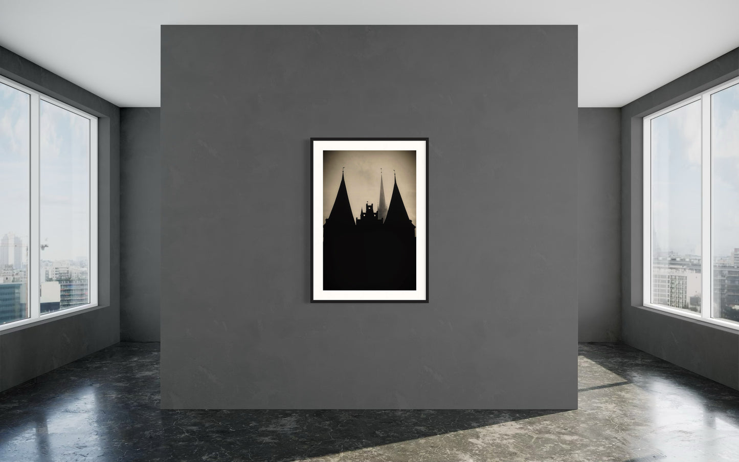 Fine Art Print - Die Silhouetten der Geschichte / Lübeck