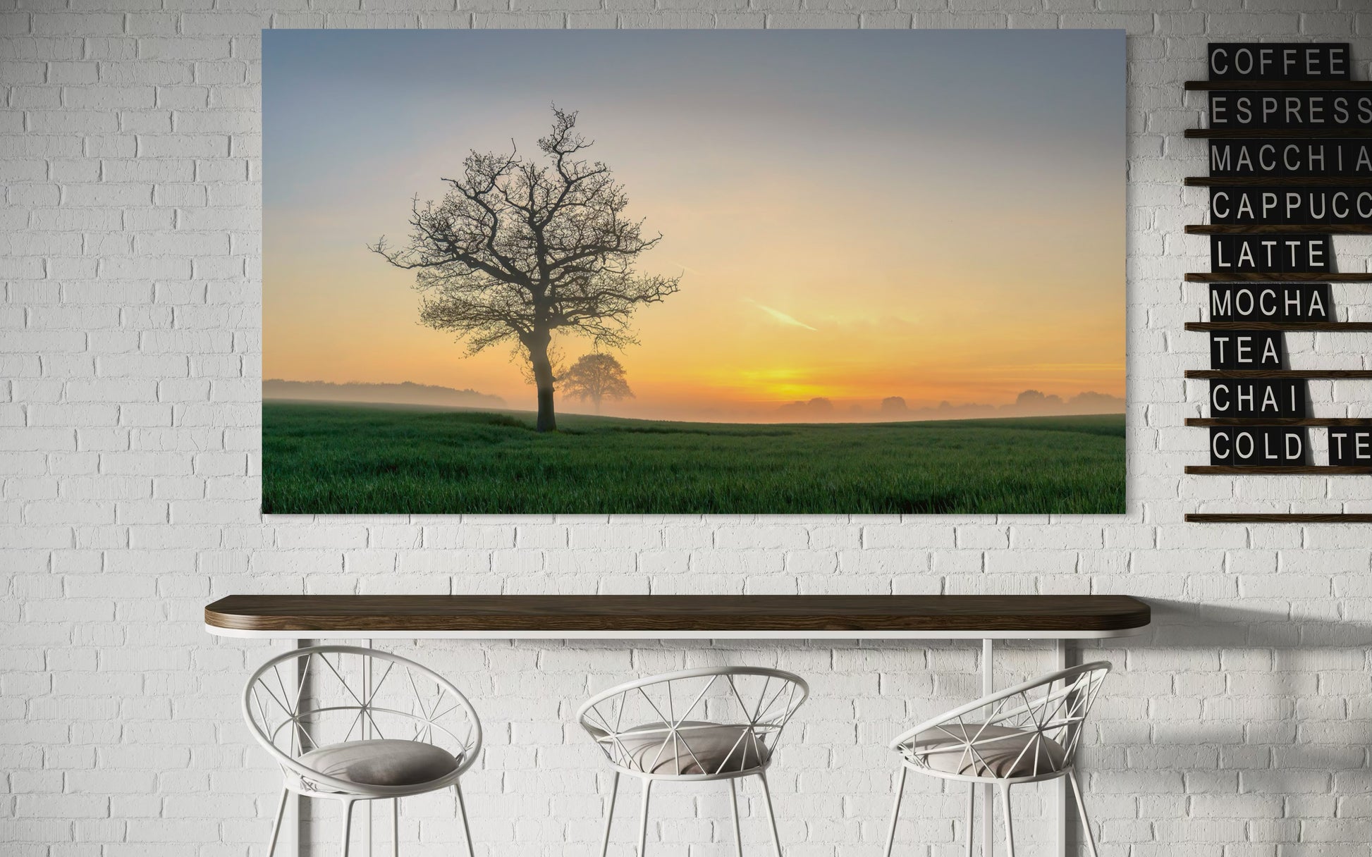 Sonnenaufgang Groß Parin, Landschaftsfotografie Lübeck, Morgennebel Schleswig-Holstein, Baum im Morgenlicht, Fine Art Fotografie, Naturbild Wandbild, Sonnenaufgang Norddeutschland, Landschaftsbild kaufen, Wanddekoration Natur, Constantin Ticu Fotografie.