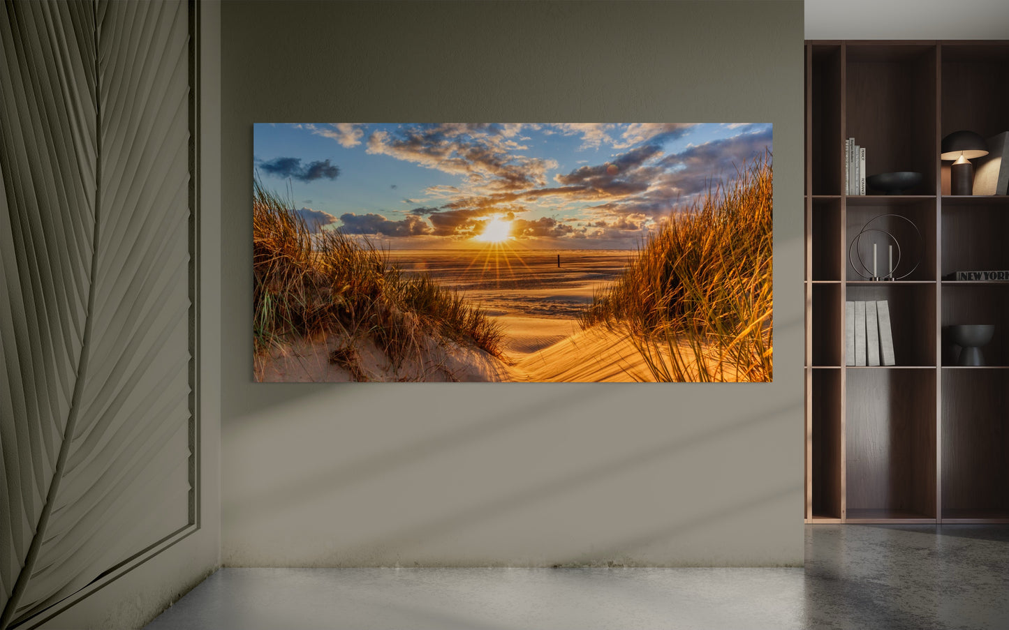 Der Sonnenuntergang in den Sanddünen - Insel Borkum ( 2020 )