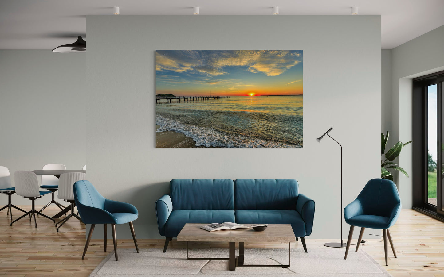 Wenn der Morgen das Meer berührt – Travemünde