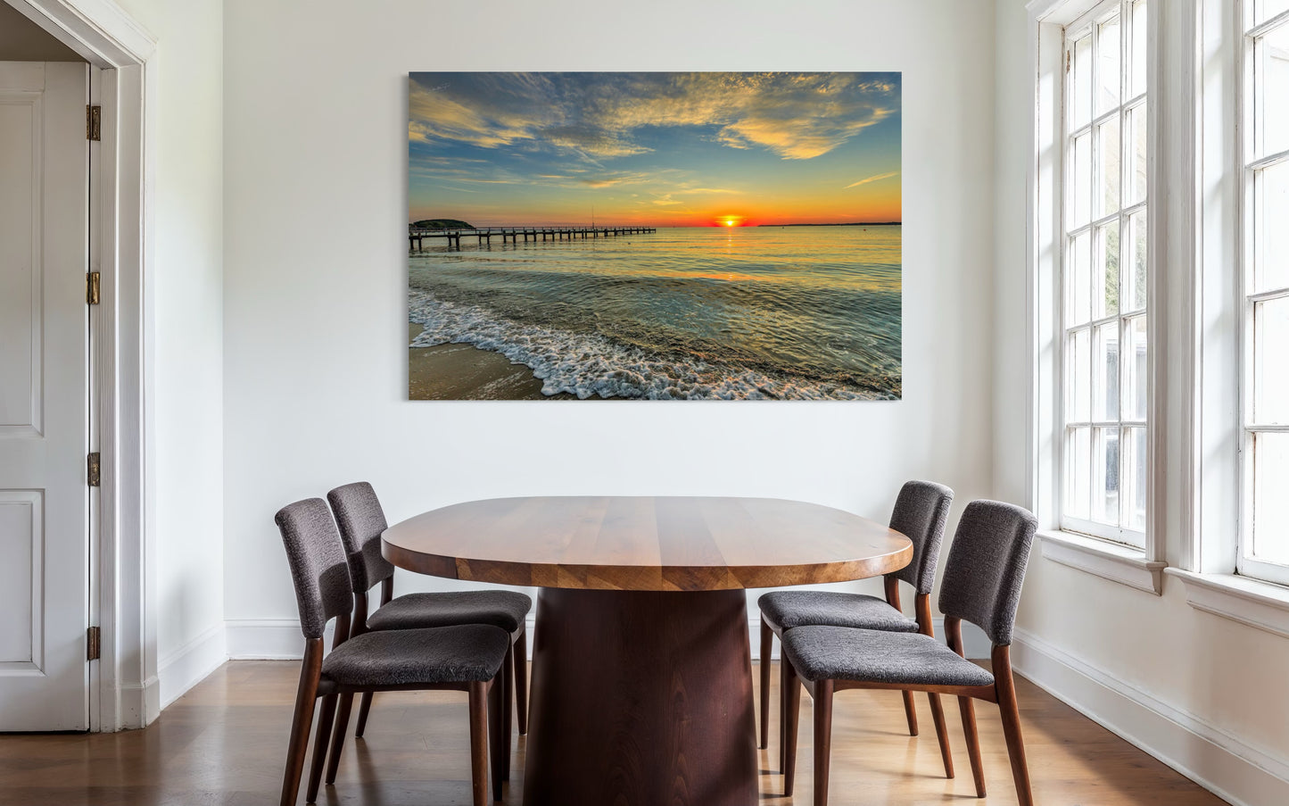 Wenn der Morgen das Meer berührt – Travemünde