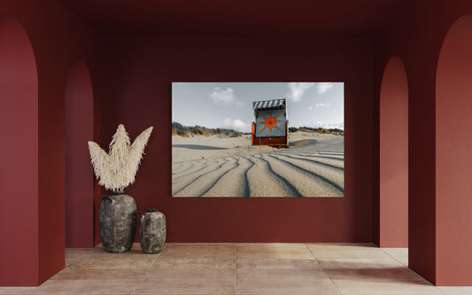 Strandkorb am Strand in Ostland - Insel Borkum ( 2022 )