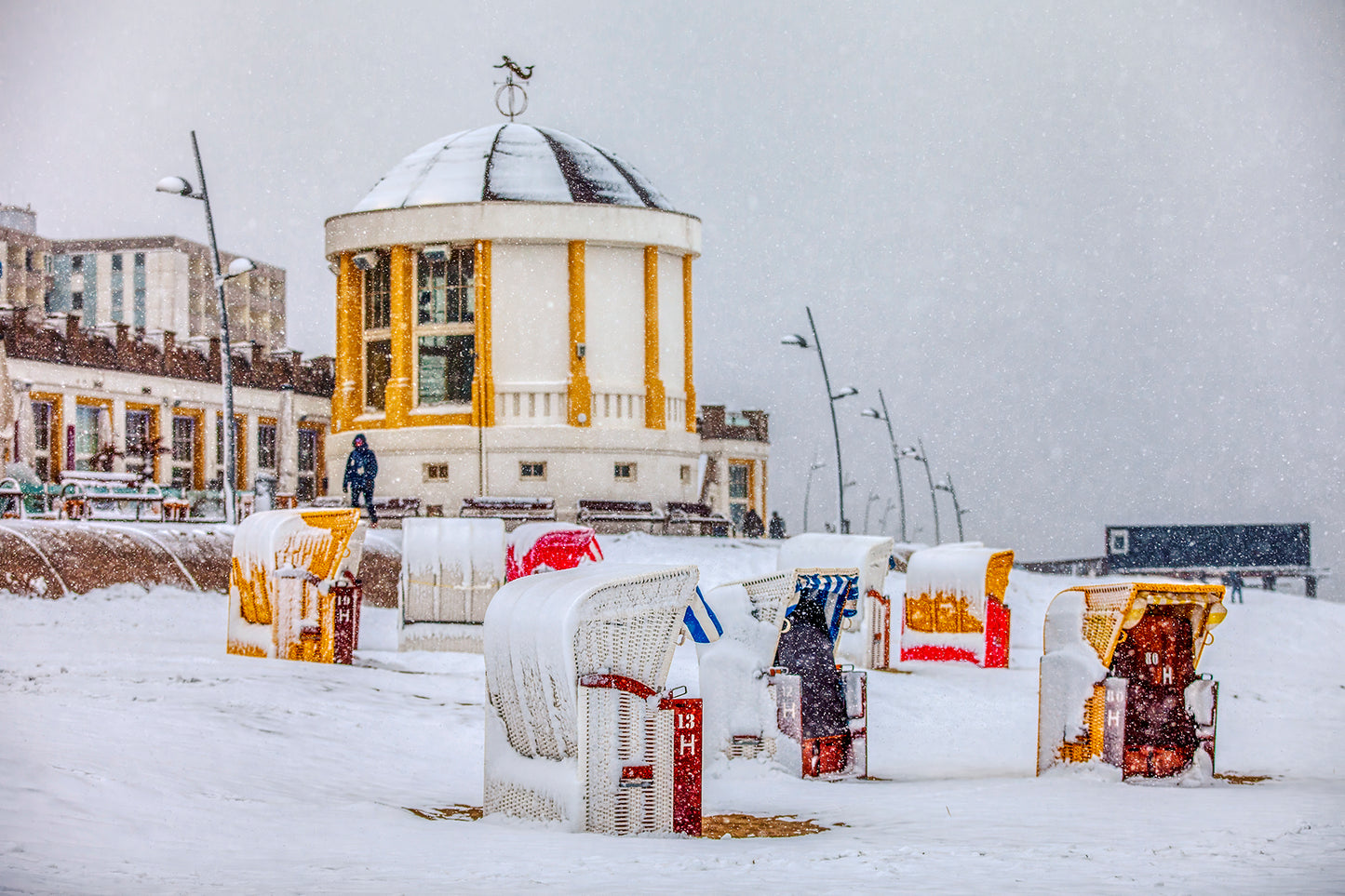 April, der Winter gespielt hat – Borkum