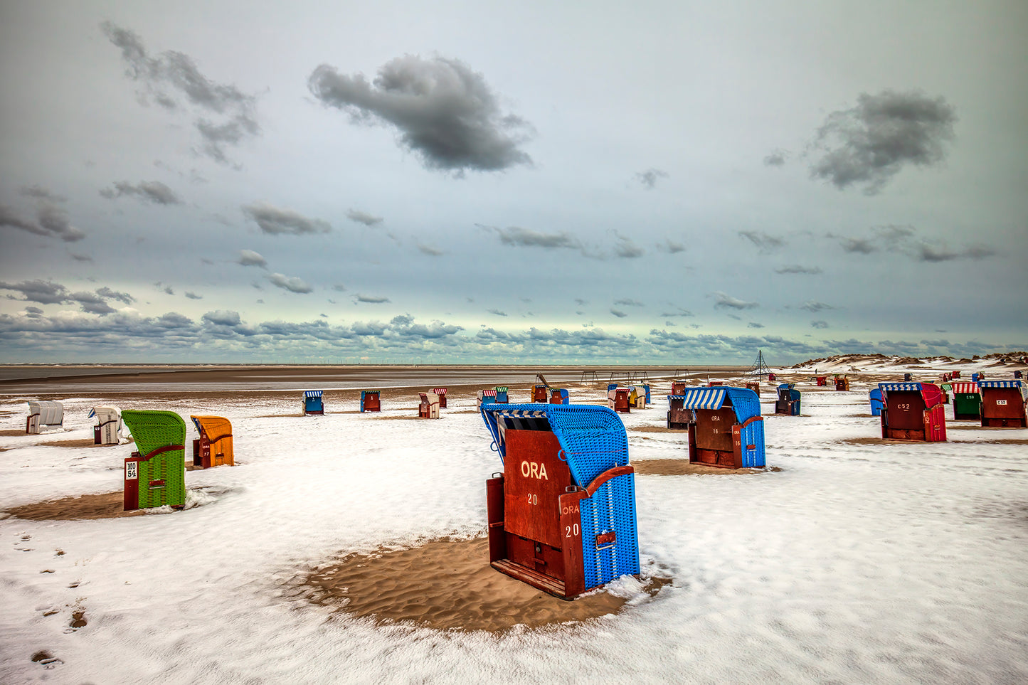 Winterstrand – Borkum, 1. April 2022