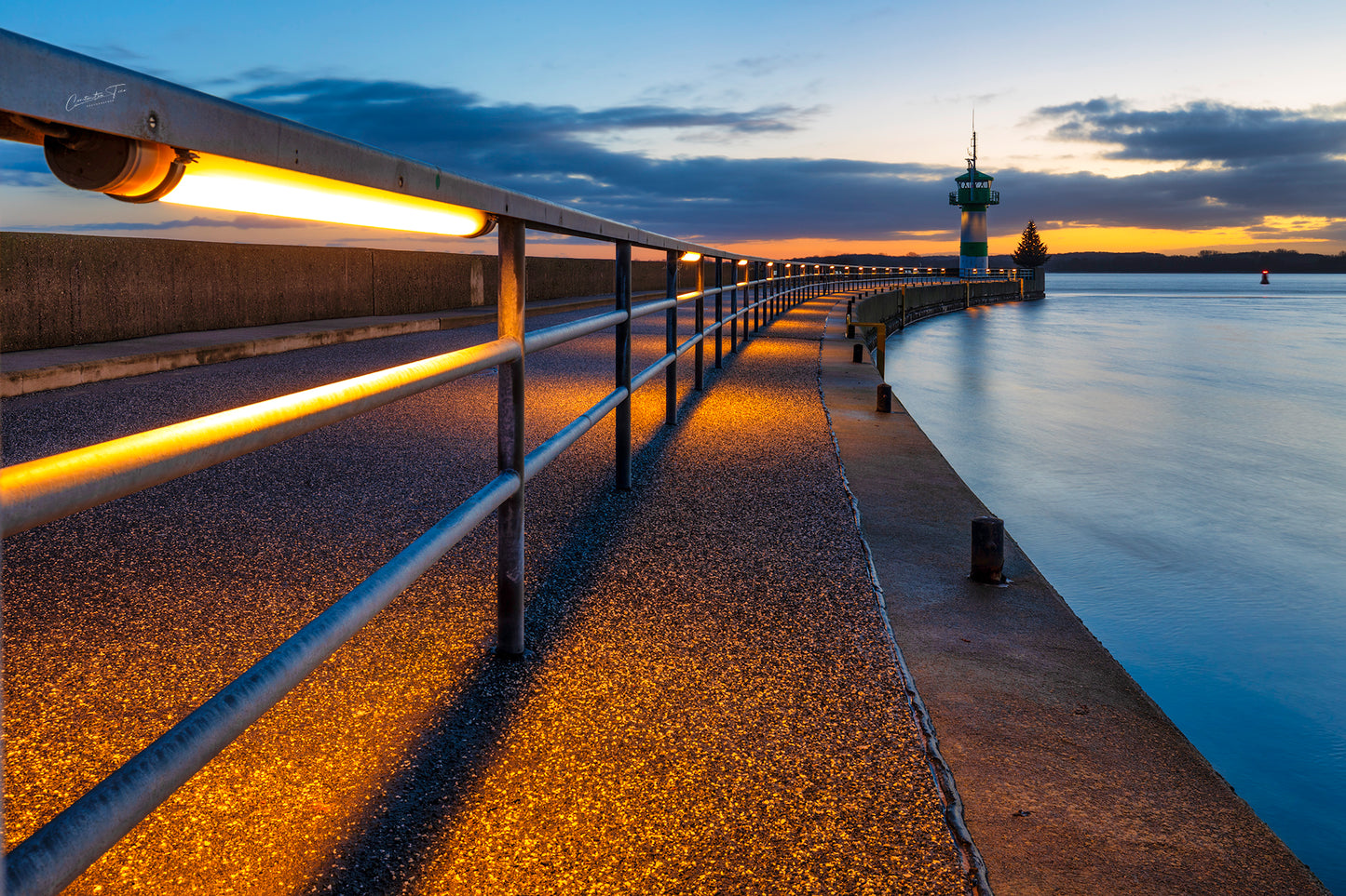 Travemünde – Blaue Stunde | 3-teilige Fotoserie
