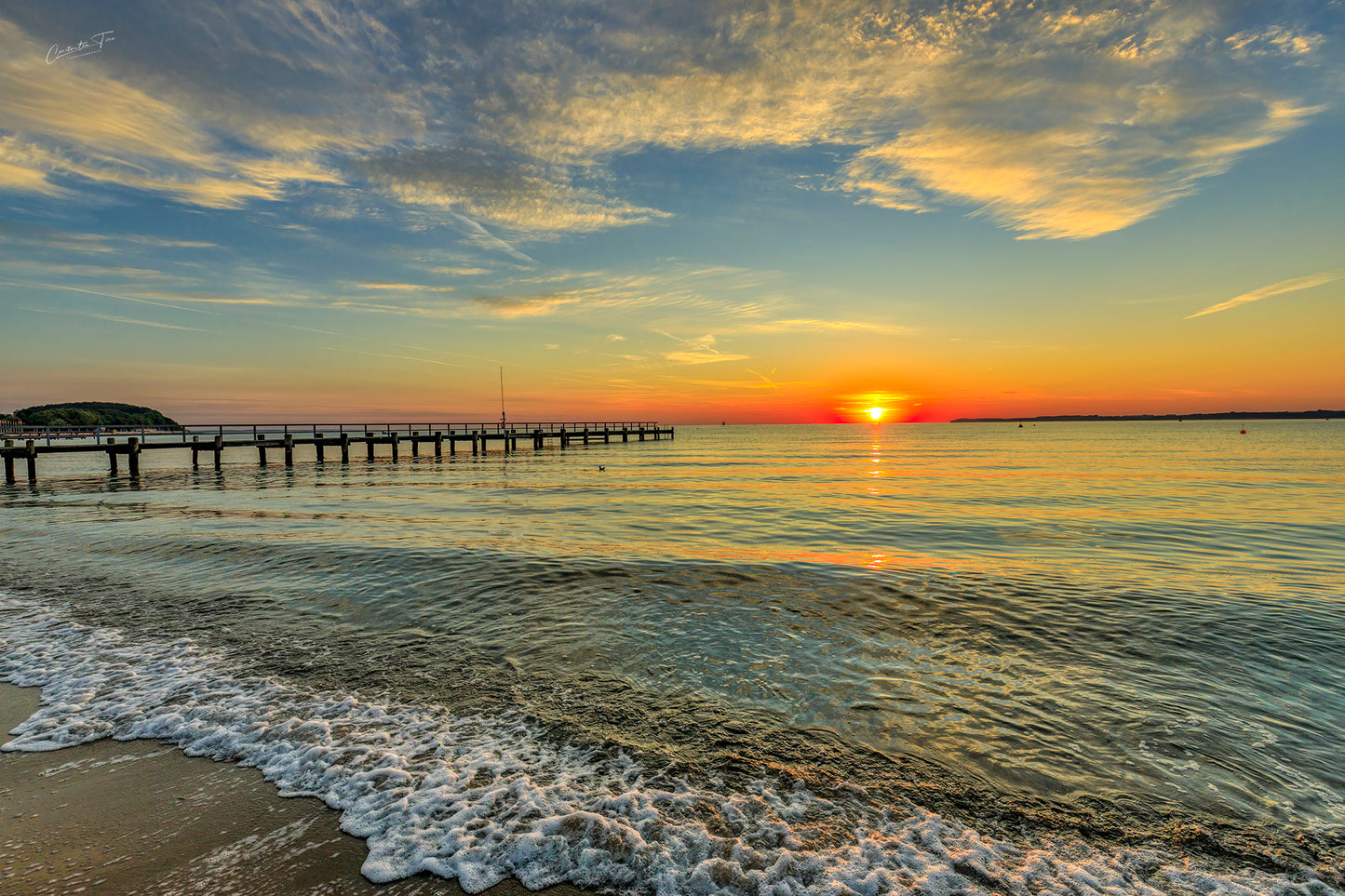 Wenn der Morgen das Meer berührt – Travemünde