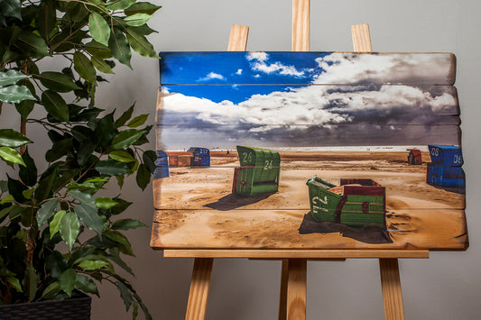 Foto auf Holz gedruckt - Vintage ( einzigartig) II - Versandkosten inklusive