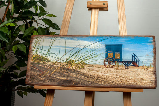 Foto auf Holz gedruckt-Vintage ( einzigartig)III-Versandkosten inklusive