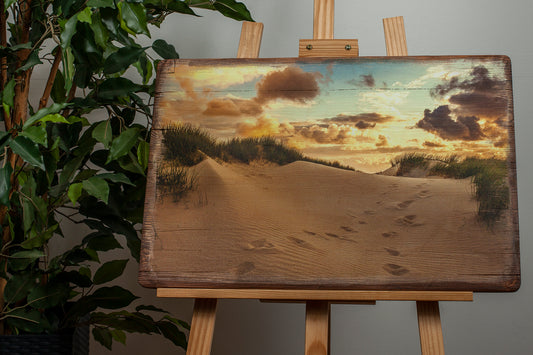 Foto auf Holz gedruckt-Vintage ( einzigartig)IV-Versandkosten inklusive