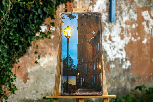 Foto auf Holz gedruckt-Vintage ( einzigartig)V-Versandkosten inklusive